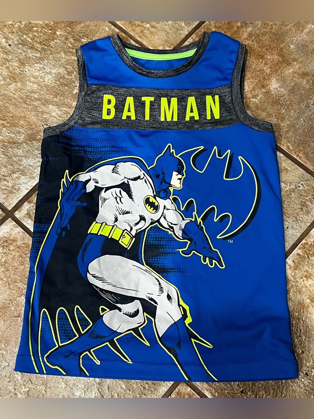 Jumping Beans Batman Tank Top Boys Tank Top Kids Youth Boys 6